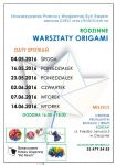 Rodzinne warsztaty ORIGAMI